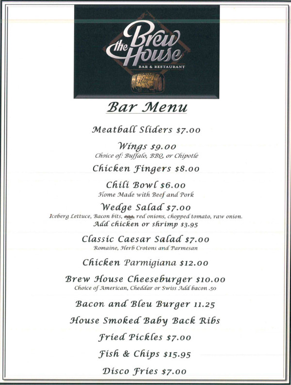 Opening Alert The Brew House, Pearl River, NY Boozy Burbs