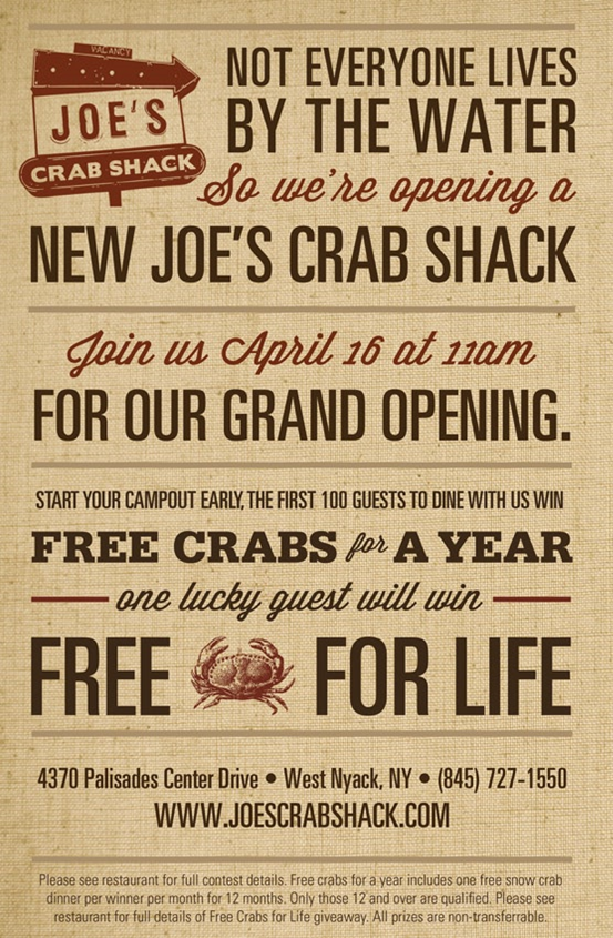 Joe's Crab Shack Palisades Center