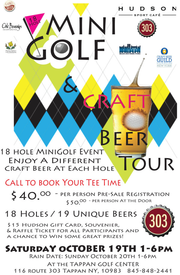 Hudson 303 Mini Golf Beer Tour final