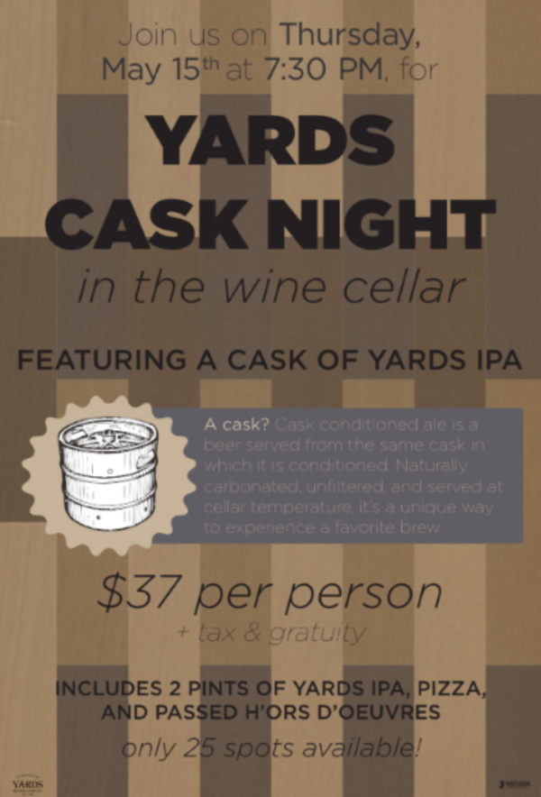 Yards Cask Beer Event_Vesta
