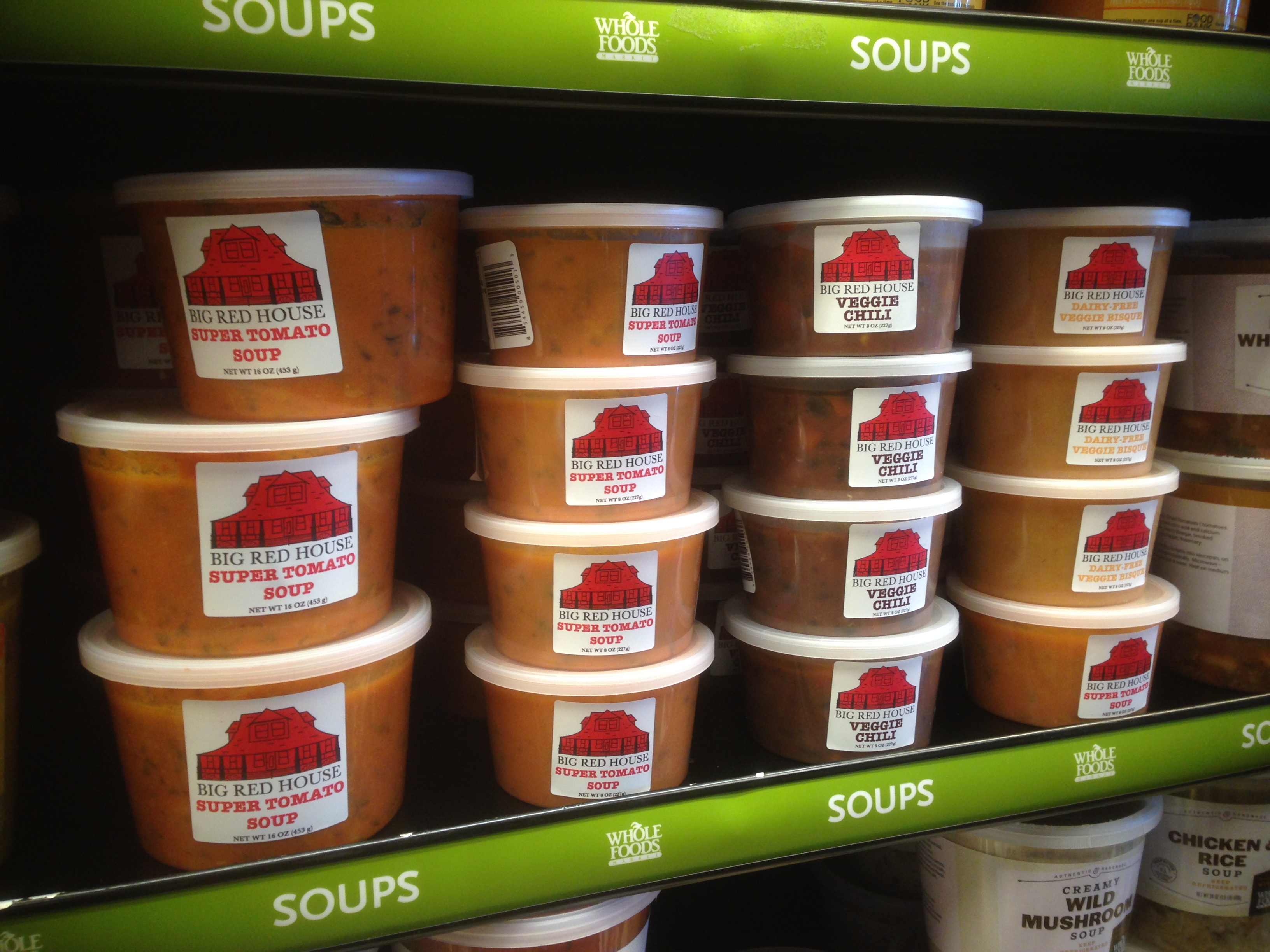 Big Red House Soup Adds Distro to Whole Foods Edgewater