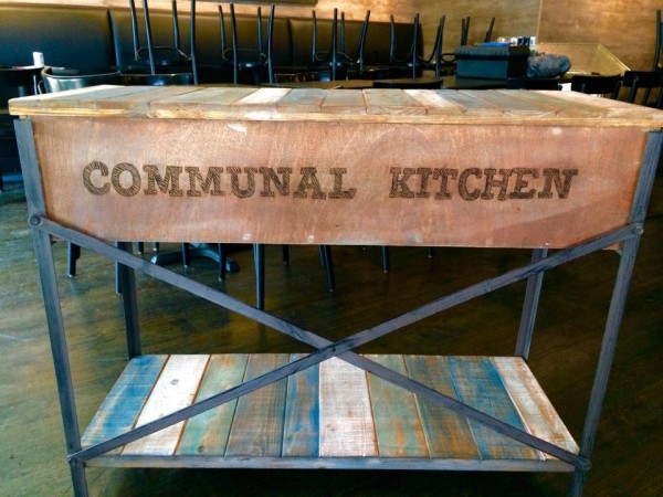 communal kitchen