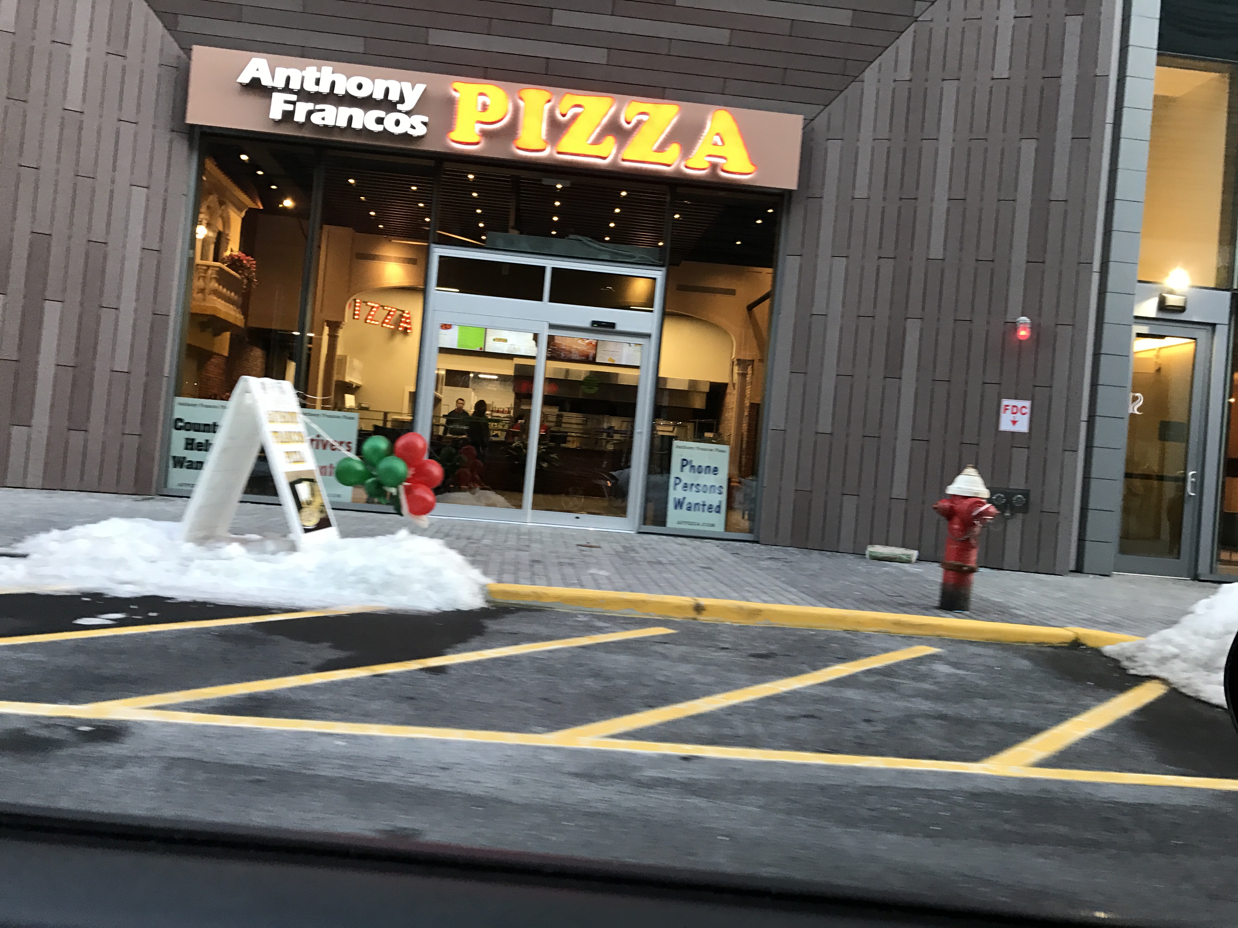 Opening Alert: Anthony Francos Pizza, Fort Lee, NJ – Boozy Burbs